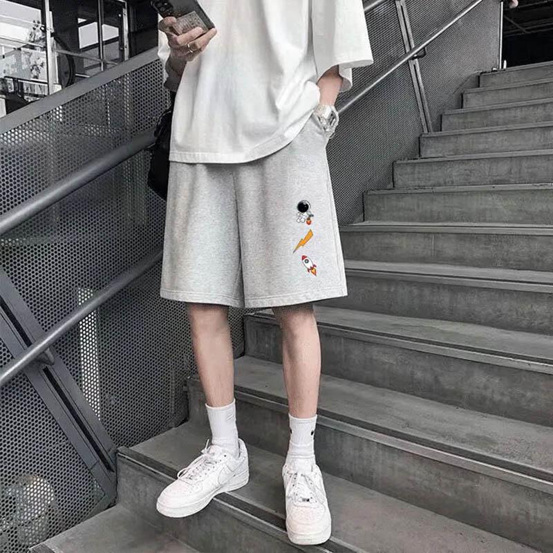 Youth Shorts Ins Sports Casual Style Pants Men's Trend Loose All-match Summer Thin Section Five-point Pants
