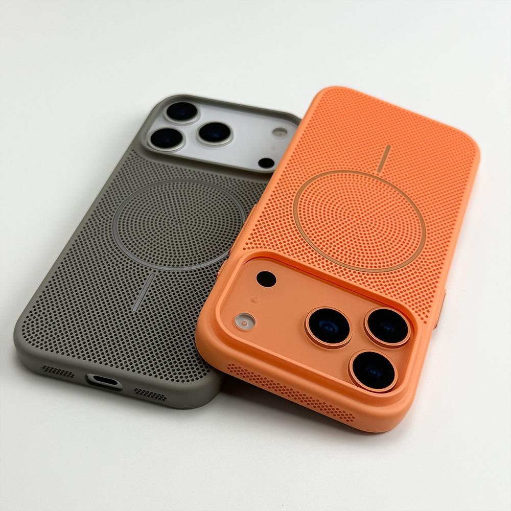 Etui chłodzące do telefonu z odprowadzaniem ciepła Magsafe dla iPhone 17 12 15 16 13 14 Pro Max Plus 17 Air Magnetyczne Pokrowiec do ładowania bezprzewodowego