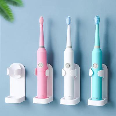 Traceless Diş Fırçası Tutucu Banyo Duvara Monte Elektrikli Diş Fırçası Tutucular Yetişkinler Diş Fırçası Standı Askı Banyo Aksesuarları