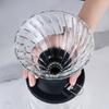 Immersion Coffee Dripper Glass Coffee Dripper Switch Hand Brewing Coffee Maker Filters for Home/Commercial Coffee Accessories