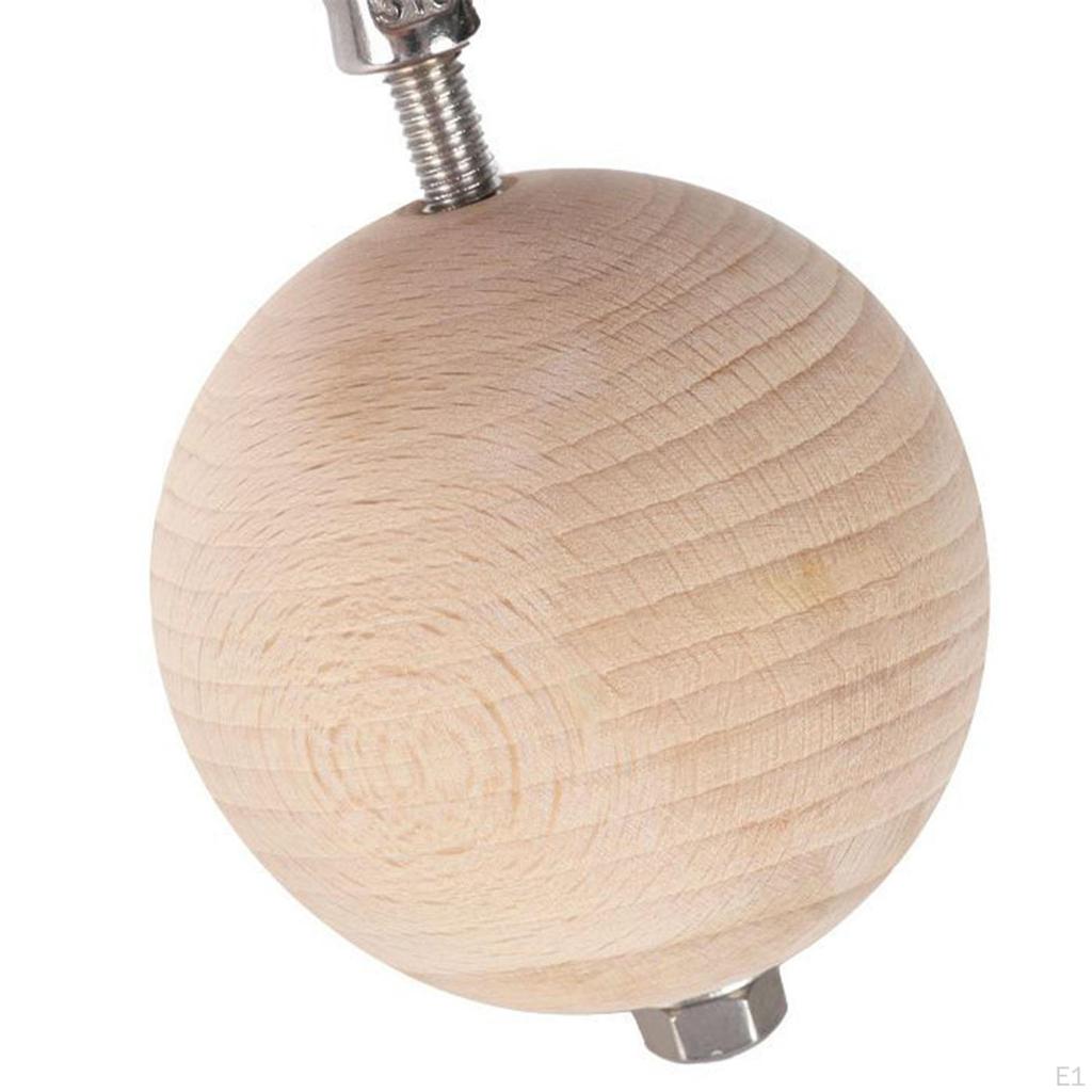 Pull Up Ball Hold Grips Wrist Ups Handles Wooden for Home Gym Weight