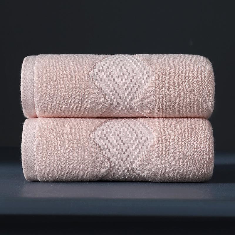 Thickened Soft Absorbent Cotton-Poly Face Towel - Gift for Home Use