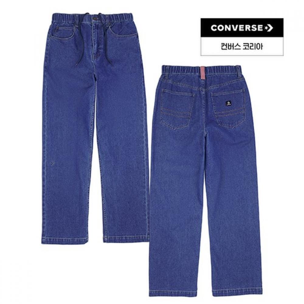

Converse Open Hem Baggy Denim Pants Med Light Indigo 10027289 A01 90