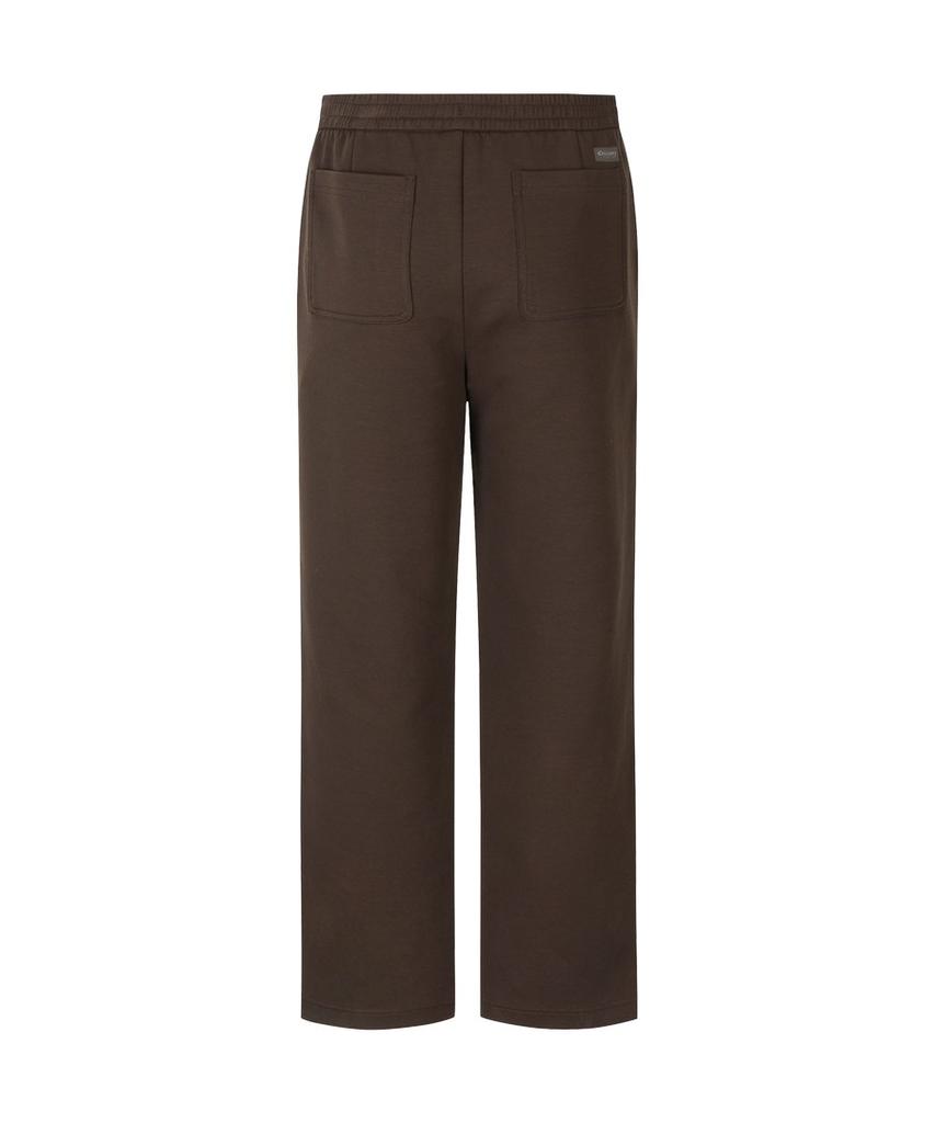 DISCOVERY EXPEDITION Men'S Tech Knit Training Loose Tapered Pants (Brown)