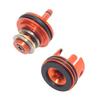 EXPANDGEAR Air Brake Kit for Electric Guns, Noise Reduction, Piston Head & Cylinder Head for Ver. 2/3