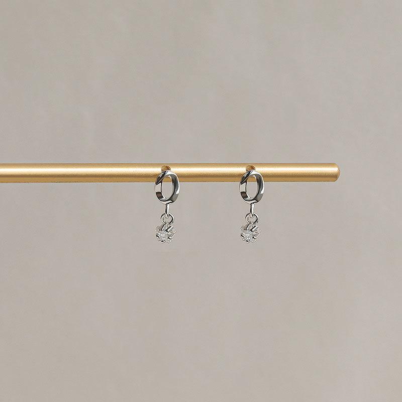 Mobiusstern Ohrringe für Damen Nischendesign High-End Ohrringe Neujahrsstil