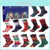 Countdown Socks For Kids And Teens With Cotton Material For Christmas Celebration And Holiday Gift