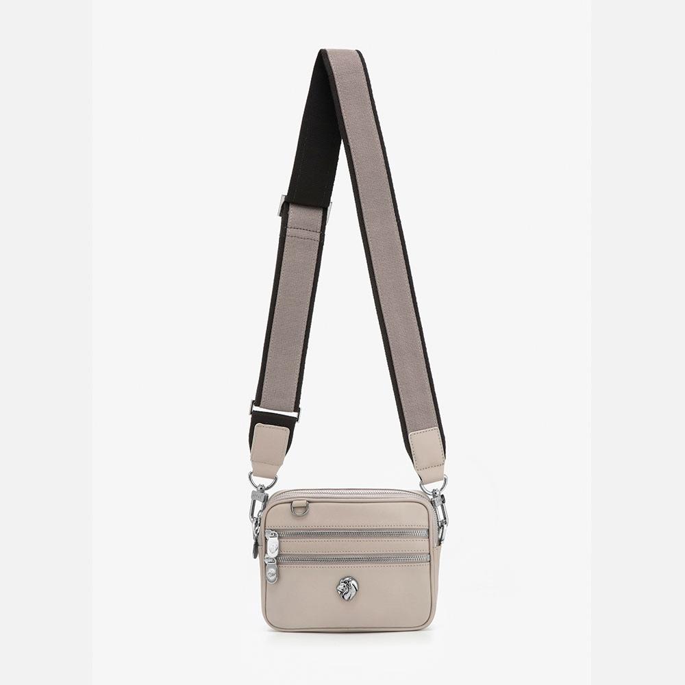 Affaz Carre Mini Crossbody Ivory