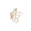 Metal Hollow Butterfly Brooch Light Luxury Badge Pin Delicate Women's Brooch  Gifts