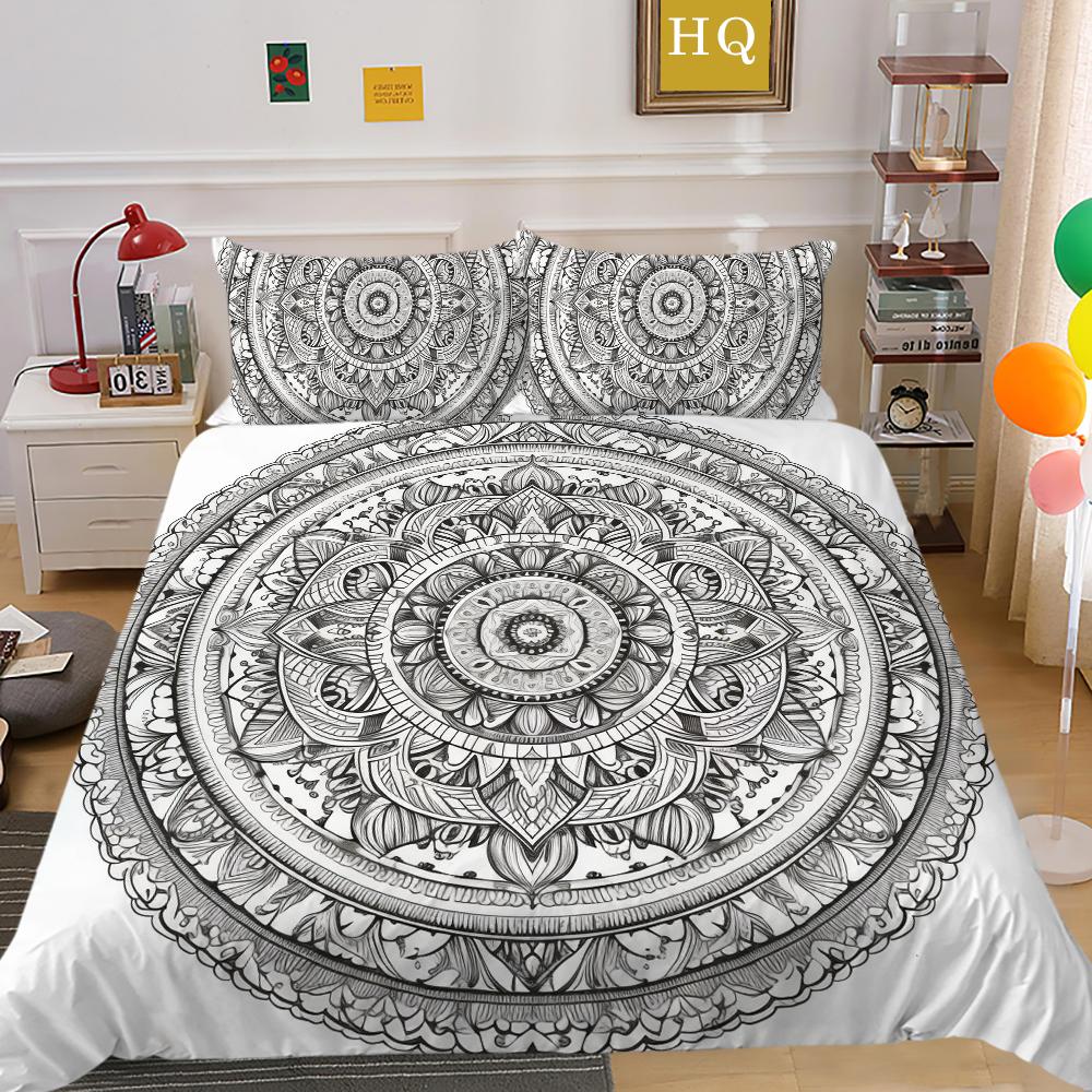 Bedding Cover Suit  Woman Man Printing Fashion Duvet Cover Sets Microfiber Bedspreads Double Size Home Textiles