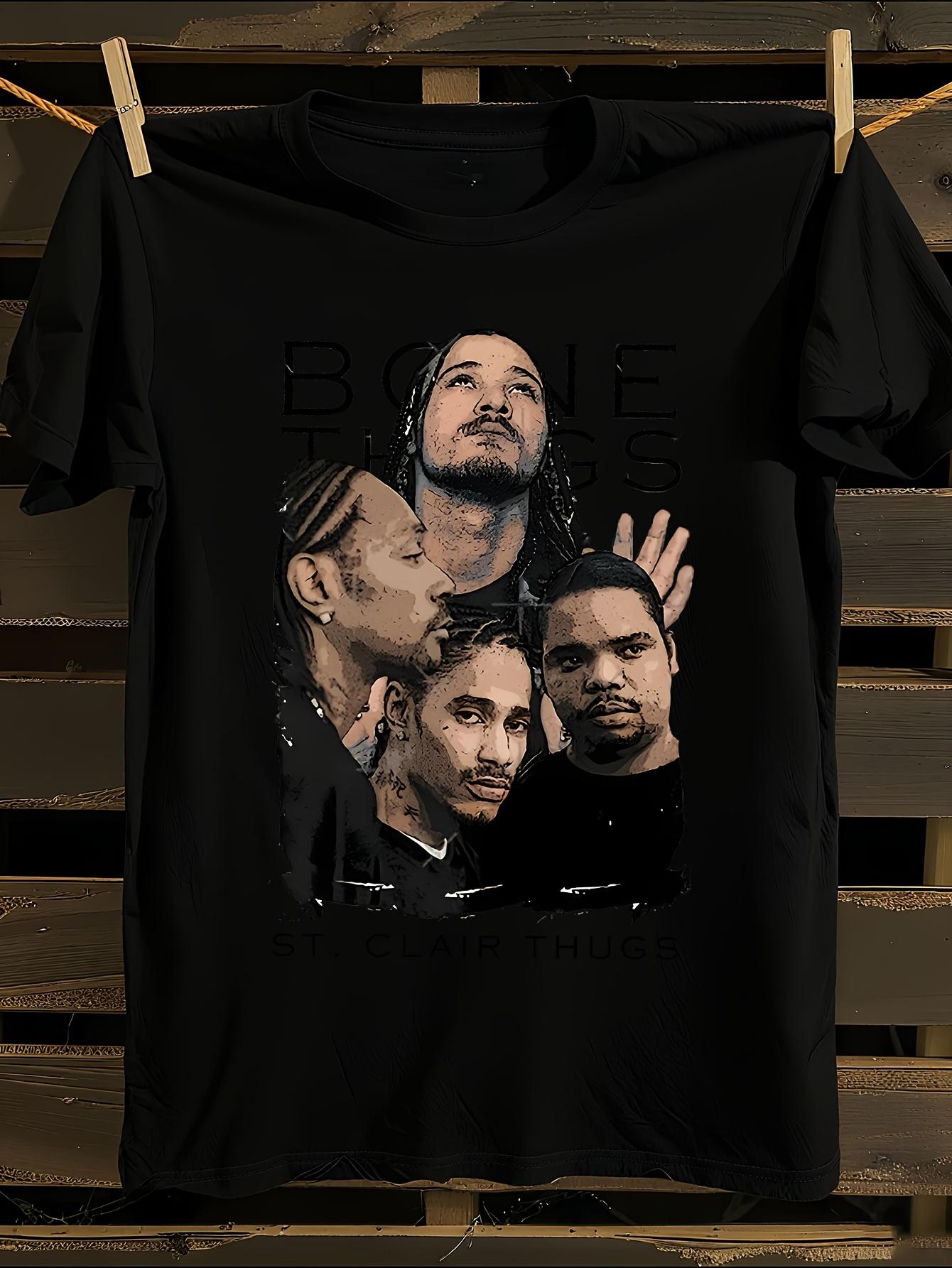 Bone Thugs N Harmony Official Logo and Members Names (Kra... XL