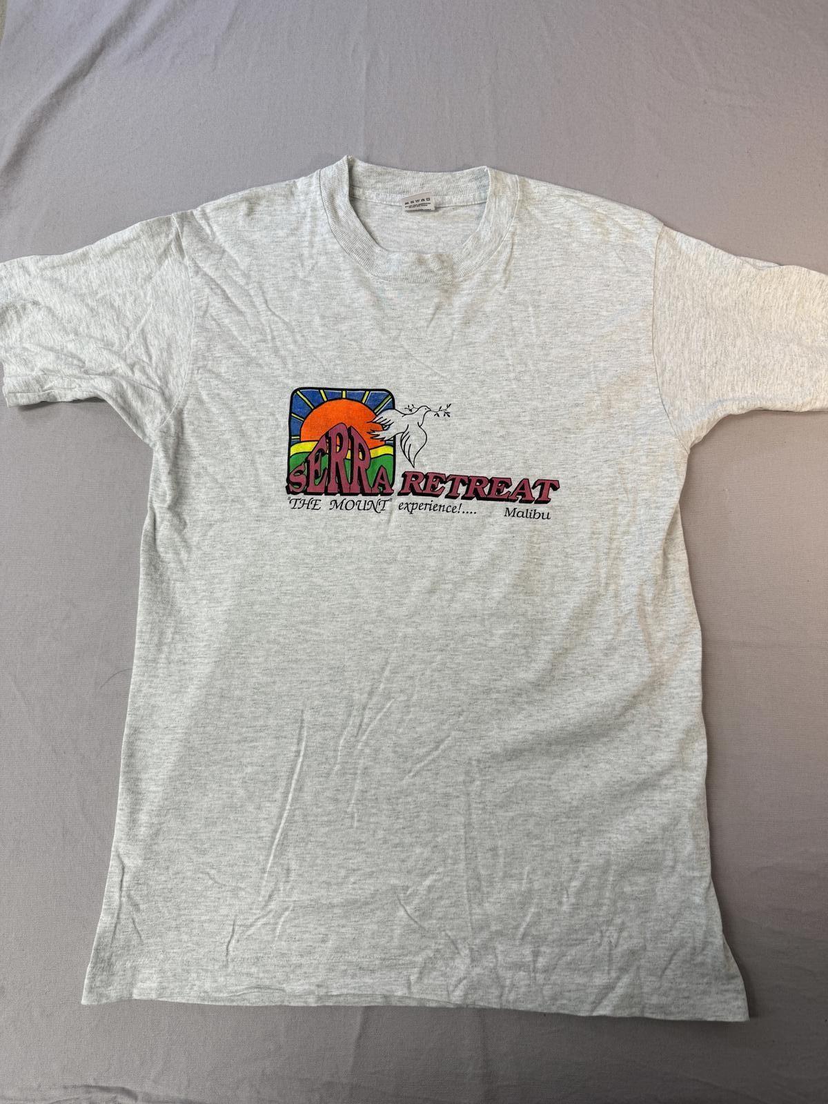 VTG California Malibu Retreat T-shirt Serra Retreat Mount M M