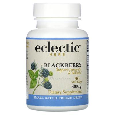 Freeze-dried, Blackberry, 480Mg, 90 Veggie Caps (240Mg Per Capsule)