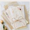 30 Pcs Scrapbooking Tissue Paper Onion Skin Kraft Paper Scrapbook Decoration Special Material Floral Collage DIY Crafts Supplies