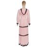 Übergröße Afrikanisches Damen Kapuzen Elastisches Chiffon Muslimisches Kleid