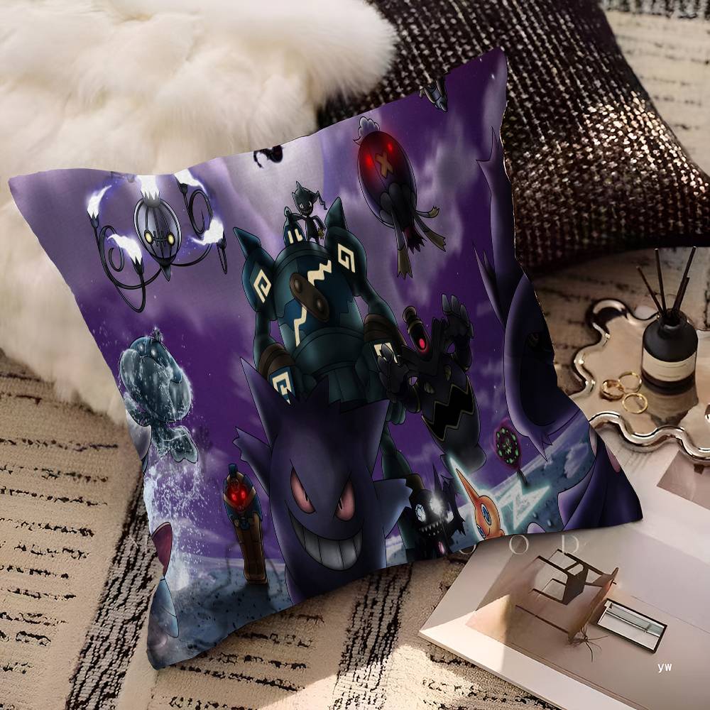 G-Gengars Kissen Geschenk Heim Büro Dekoration Schlafzimmer Sofa Auto Kissenbezug Hülle 45x45