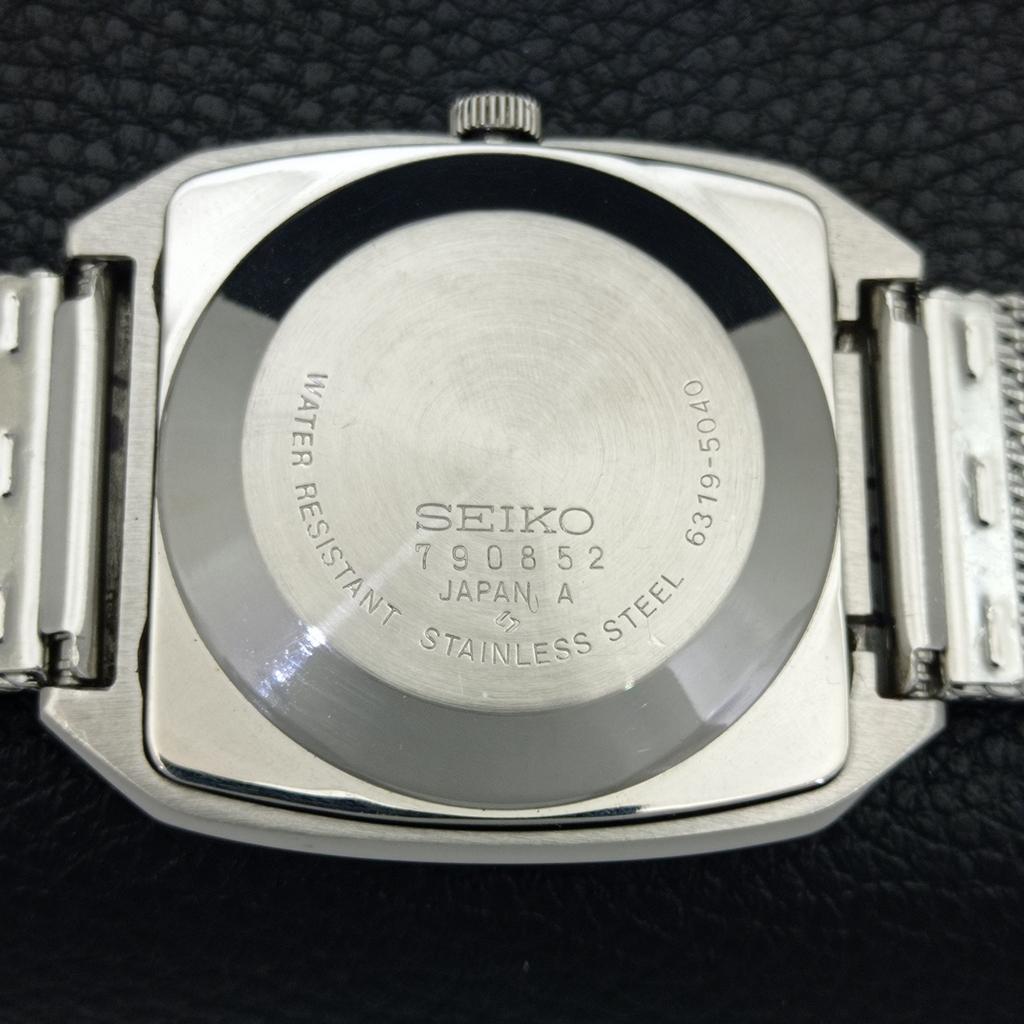 Seiko 5 AUTOMATIC JAPAN 6319A MENS VINTAGE ORIGINAL DIAL WATCH A702391-5 R124-a702391