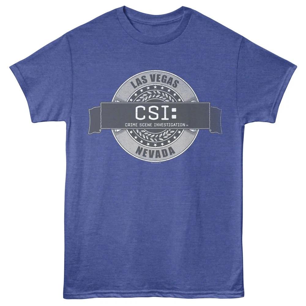 CSI Crime Scene Investigation TV Show Las Vegas Nevada Show Logo Men s T shirt L