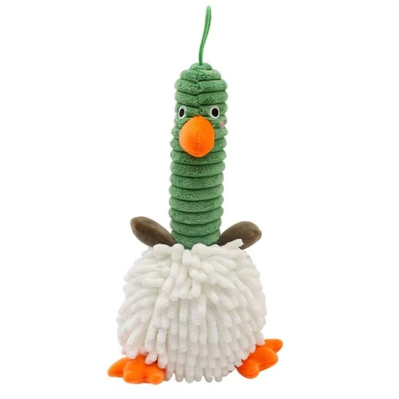 Water Absorption Duck Hand Towels For Bathroom For Kitchen Decorative Towel Duck Shape Cloth Towel белый