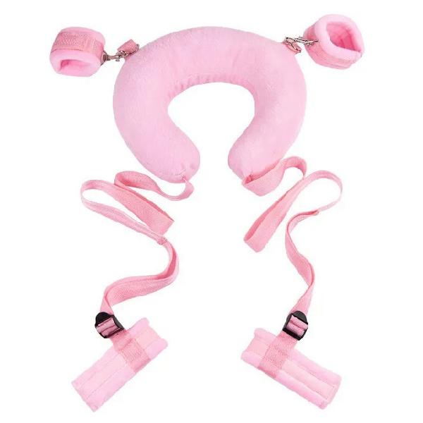 Voksen sexleketøy Bomull Bdsm Slave sex Spill Bondage sett Håndjern Sexy benpute tynn midjestropp buet orgasme par