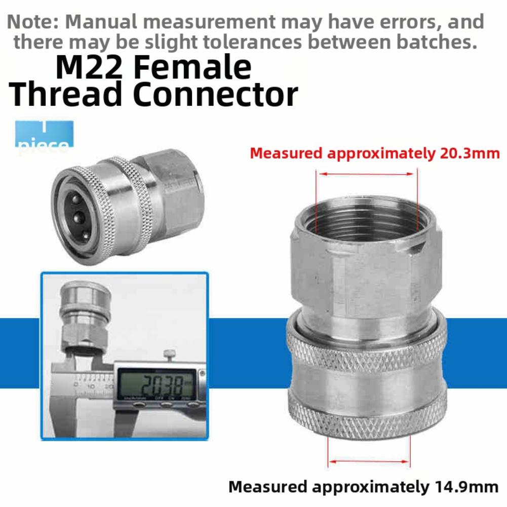 360 Anti-reversal Design Pressure Washer Swivel Connector