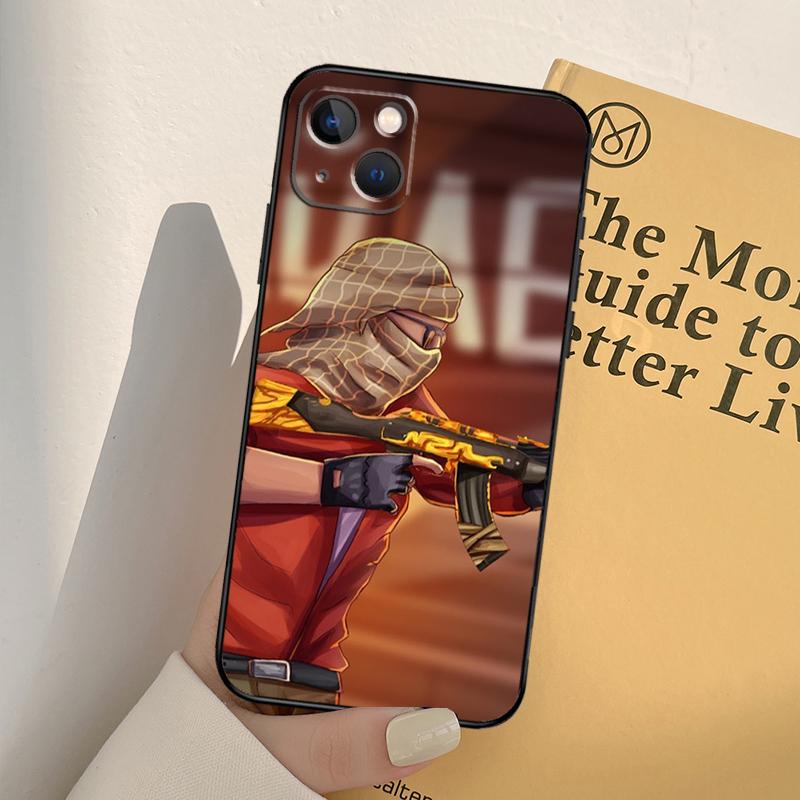 

Чехол для телефона Hot Game STANDOFF-2 для iPhone 16 15 14 Pro Max Plus 11 12 13 Pro Max XS 6 12 13 Mini Защитный корпус iPhone 11 Pro