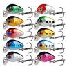 10pcs Fishing Lures Kinds Of Minnow Fish Bass Tackle Hooks Crankbaits Baits