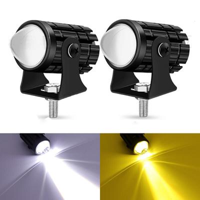 Pair LED Driving Light Spotlights 30W External Auxiliary Spot Fog Lamp for ATV Truck Trailer Tractor Motorcycle Accessories