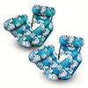 1 pièce Design Feuille Hamac Gonflable Pliable en PVC Sangles Réglables Chaise Longue Flottante Durable pour Piscine Plage Lac Été