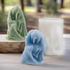 DIY Wizard Robe Candle Silicone Mold for Resin Casting, Plaster Figurine Craft, Theme Decorations, Home Decor
