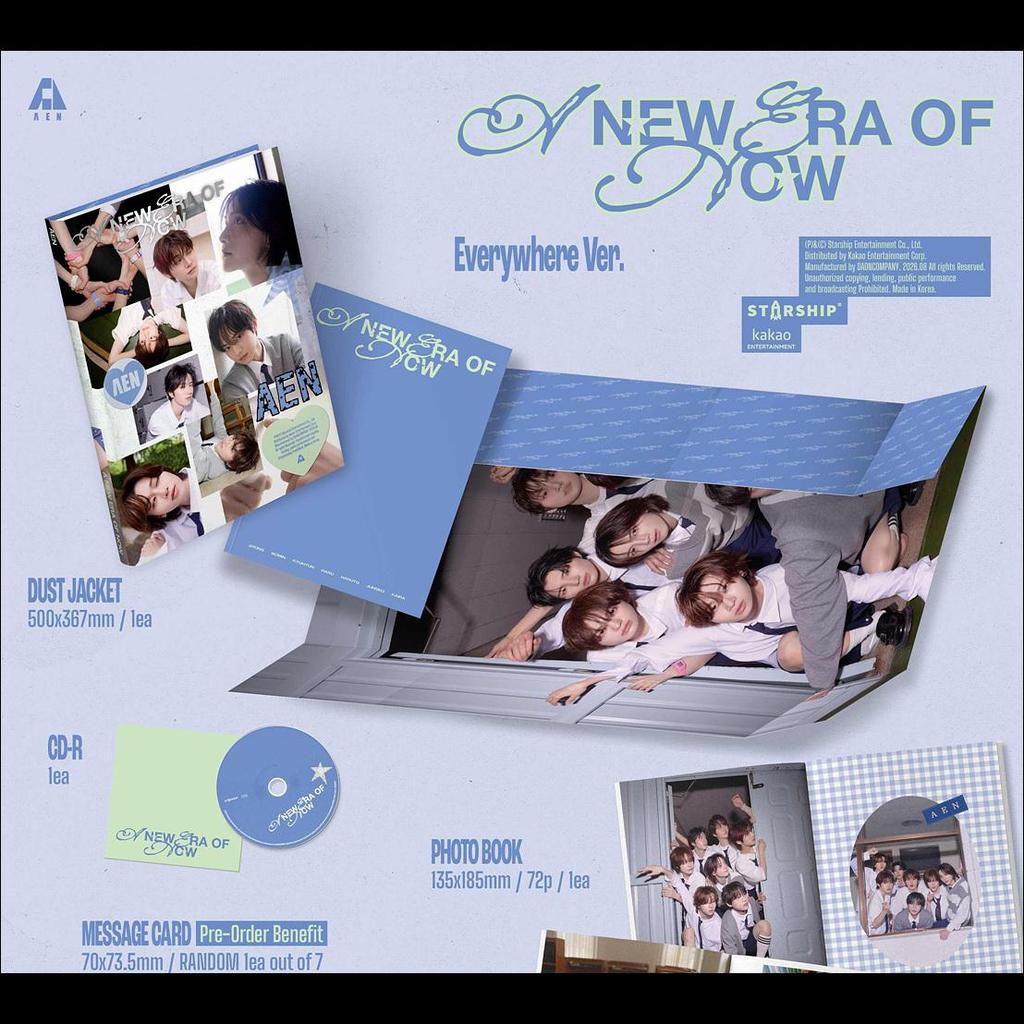 AEN THE 1ST EP [A NEW ERA OF NOW] (Everywhere Ver.) + Free Gift