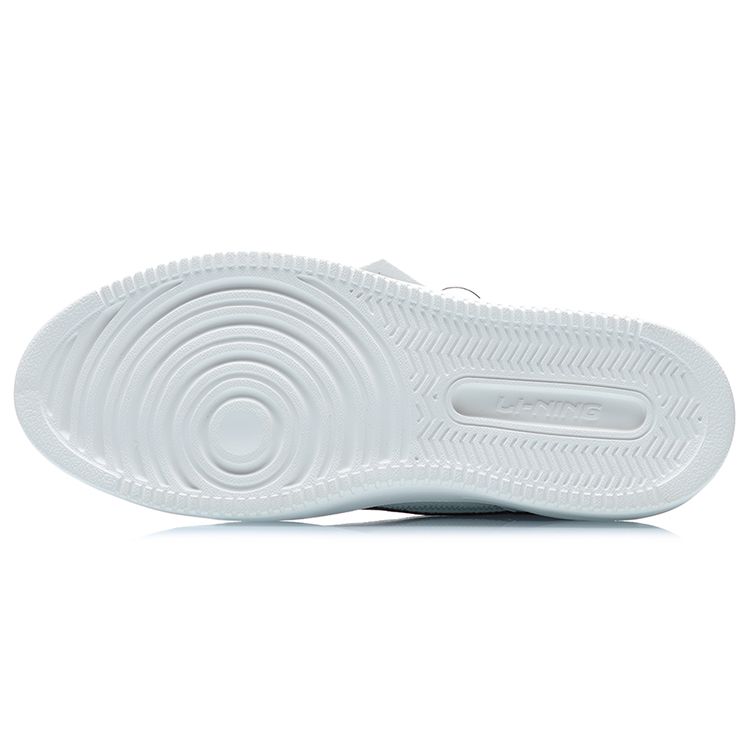 Li Ning Form-G Fabric Synthetic Leather Non-Slip Lightweight Balance Wear-Resistant Breathable Low-Top Skate Shoes Men Sneakers White AGCR087-1