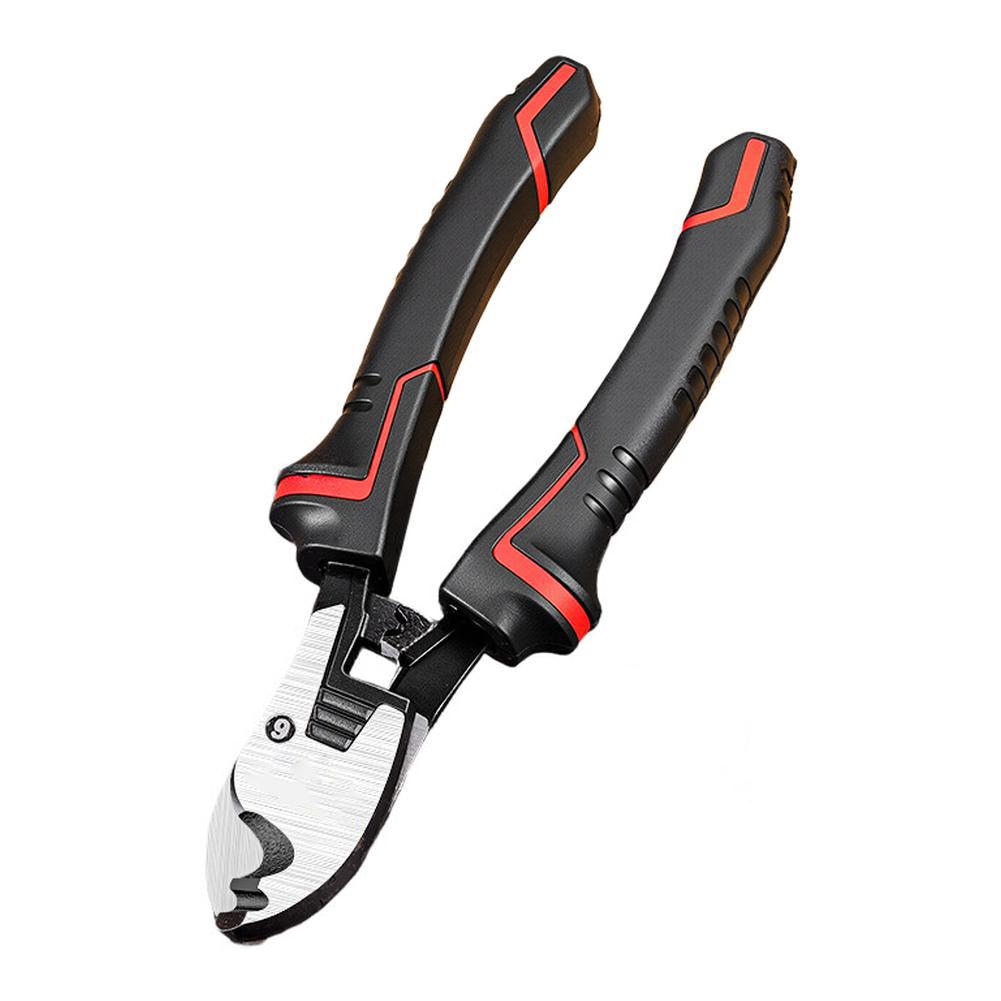 6810 Inch Heavy Duty Industrial Cable Cutter Wire Stripper with Enhanced Cutting Performance and Non Slip Handle