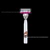 Manual Six-Layer Blade Razor for Men - Vintage Beard Shaver Holder