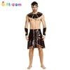 Egyptian Eyecatching Mens Pharaoh Costume For Halloween And Theatrical Performances