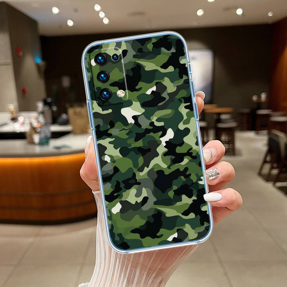 Camouflage Art Case for Motorola G10 G20 G04 E30 E40 E22 E20 E13 E15 G22 G23 G05 G75 G35 G55 E22S E7 G6 G7 G8 G9 Plus Power Play