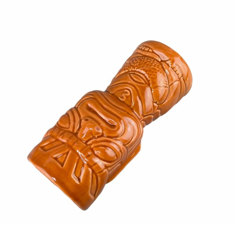 Creative Grimace Cocktail Cup Ceramic Tiki Cup Bistro Bar Special Drink Cup Personalized Zombie Wine Cup