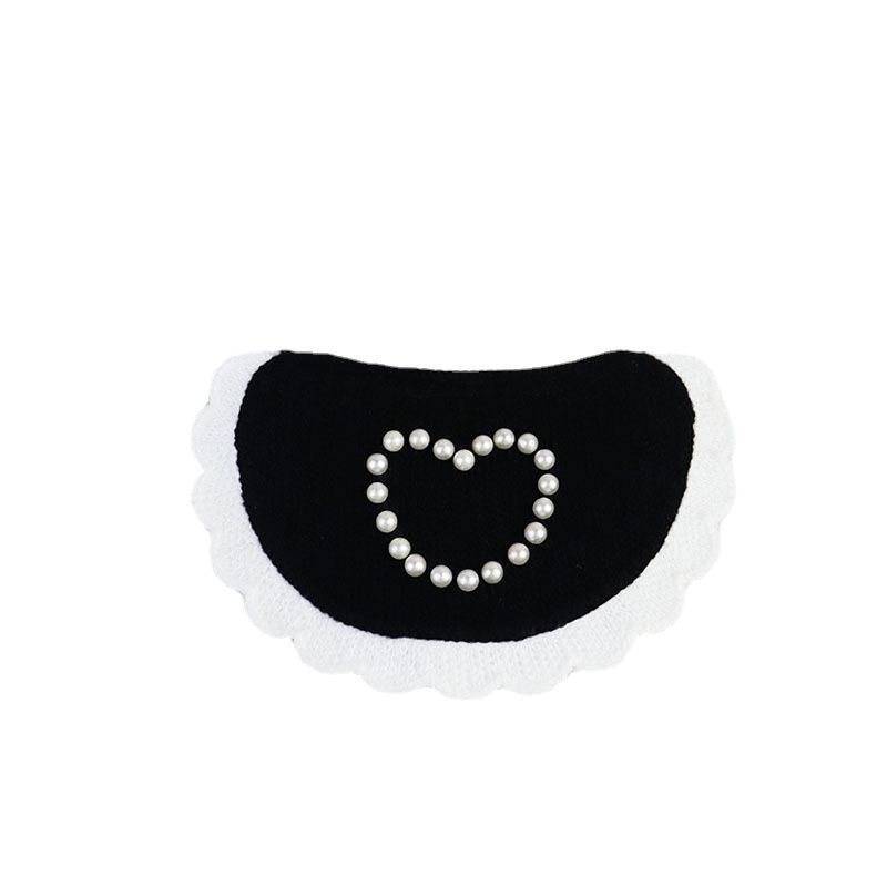 Pearl Pet Embroidery Scarf - Cute Cat Accessory Bib - Water Towel - Dog Neckerchief - Semi-finished Product
