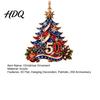 Durable Waterproof Hanging Tags 250 Anniversary USA Christmas Tree Ornament 2D Acrylic 1776-2026 250th Lightweight Pendants Decoration Fourth