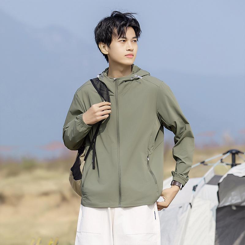 Original Yarn Couple Sunscreen Clothing Women's UPF50 + Outdoor UV Protection Skin Clothing Men's Commuter Sunscreen Clothing Group Buying