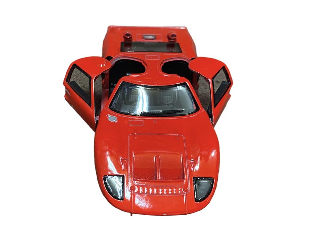 Kinsmart 1966 Ford GT40 MK2 Red 1/32 Scale Diecast Model Car
