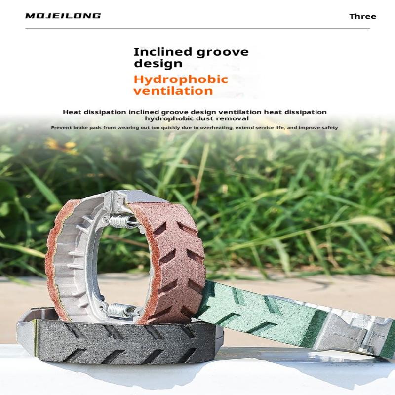 Motorcycles Brake Shoes Brake Pad Block Cg125 For Gy6 50 Gy6 80 Gy6 125 Cg125 Cg150 139Qmb 152Qmi 156Fmi Scooter Moped Atv