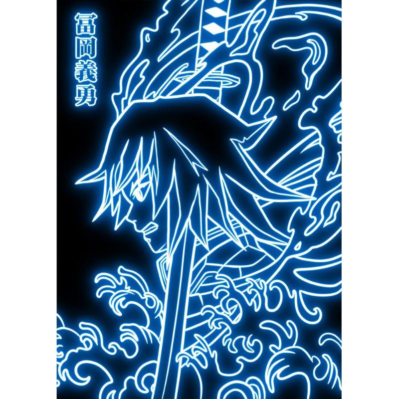 Poster Stile Neon Pittura su Tela Figura Cartone Animato Anime Giapponese Arte Murale Immagine per Soggiorno Decorazione Casa Senza Cornice