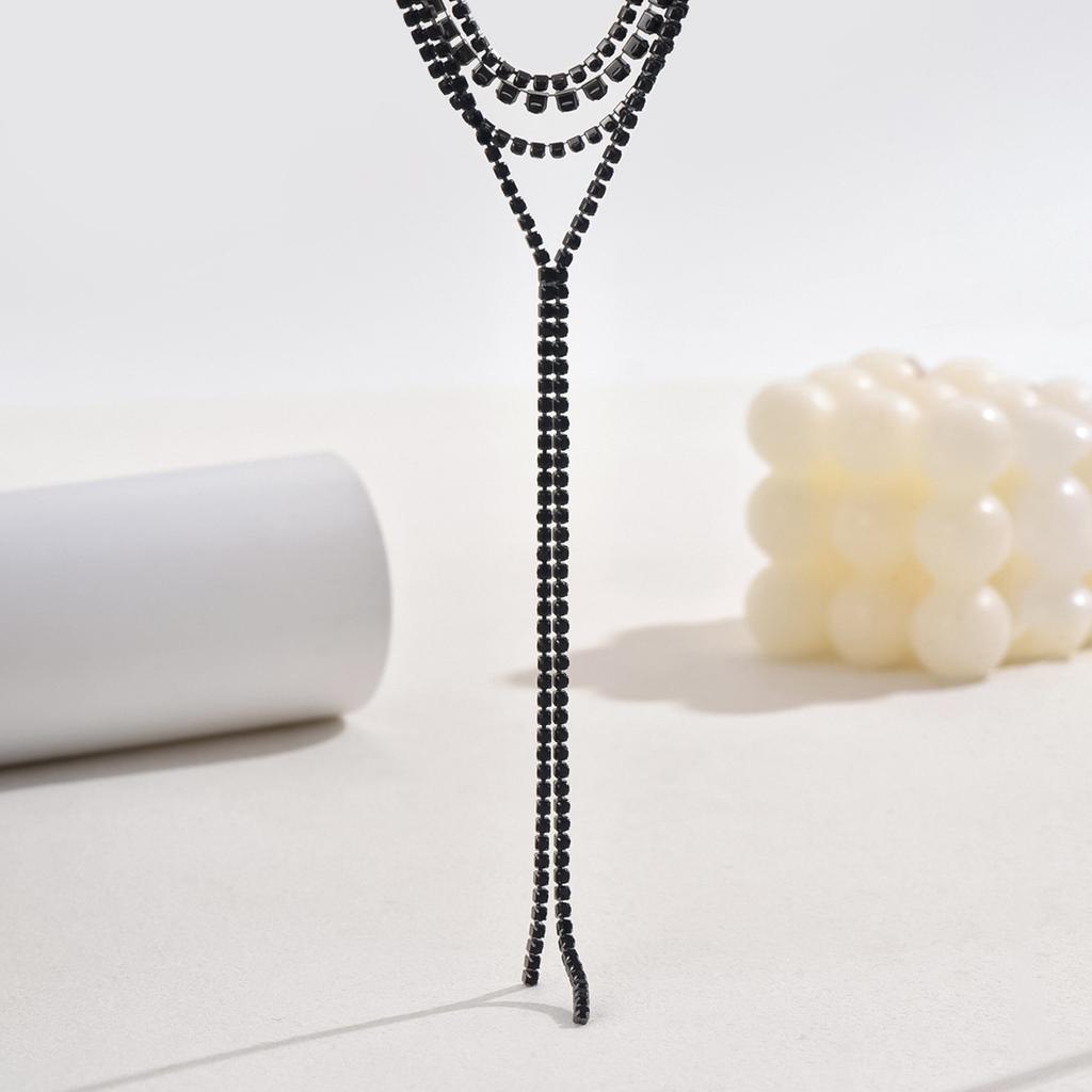 Chain Body Sexy Multi-layer Accessories Beach Simple Accessories Chest Chain Neck Chain Rhinestones