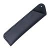 Genuine Leather Retro Pen Case - Handmade First Layer Cowhide Pencil Bag, Creative Gift Protective Cover
