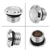 Motorcycle Gas Tank Oil Cap Vented Fuel Gas Tank CNC For Harley Sportster XL 883 1200 Dyna Touring Road Street Glide Softail Fuel Tank Caps3