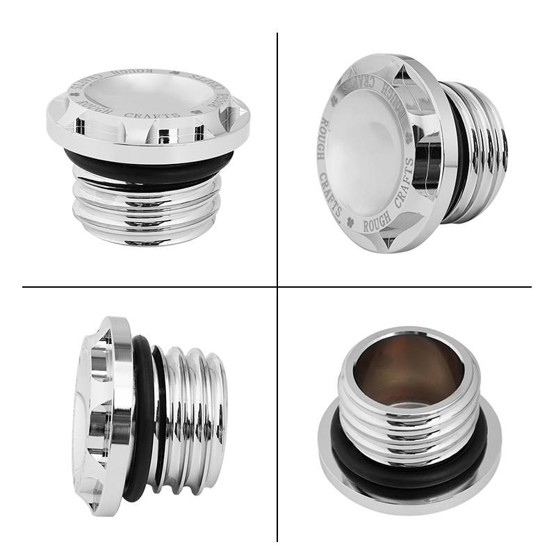 Motorcycle Gas Tank Oil Cap Vented Fuel Gas Tank CNC For Harley Sportster XL 883 1200 Dyna Touring Road Street Glide Softail Fuel Tank Caps3