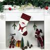Christmas Socks Gift Bag Christmas Tree Ornaments Snowman Christmas Tree Pendant