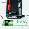 2UUL BT04 9V Electro-Release Alligator Clip with Battery for IP16 Adhesive Removal Safe Quick Release Repair Hand Tools