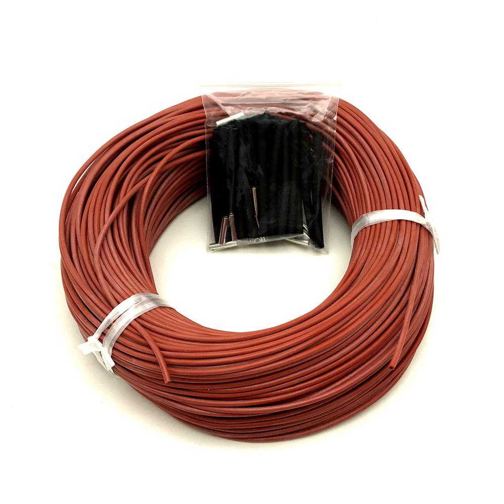 6K Prémiový silikonový topný kabel z uhlíkových vláken pro DIY topná řešení